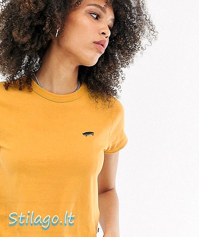 Camiseta Vans Vistaview mostarda-Amarelo