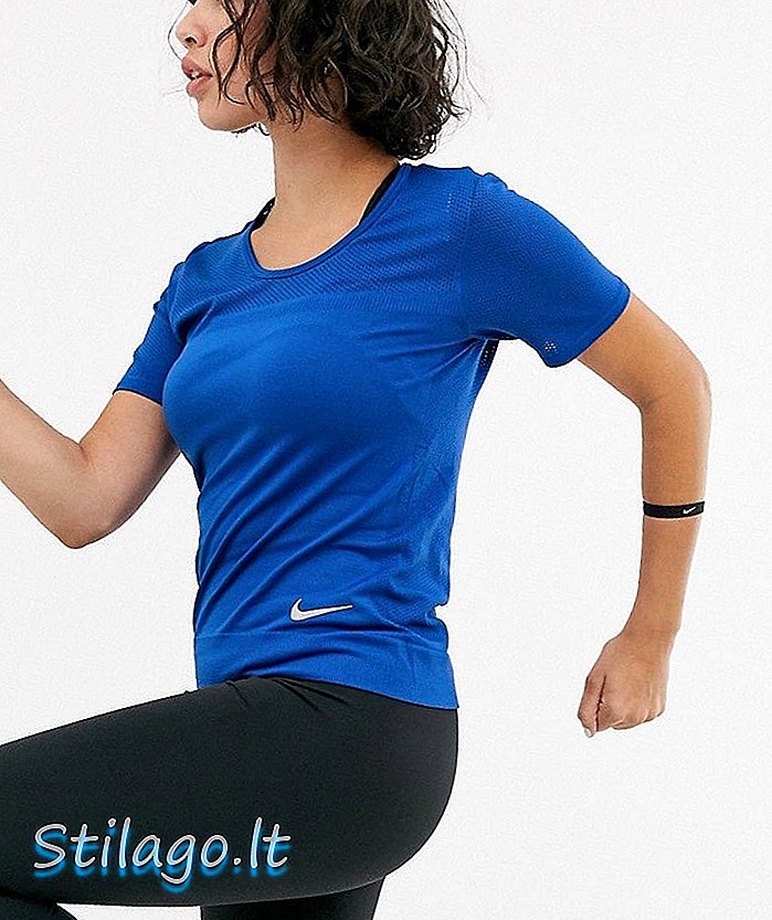 Nike skriešanas tops zilā krāsā