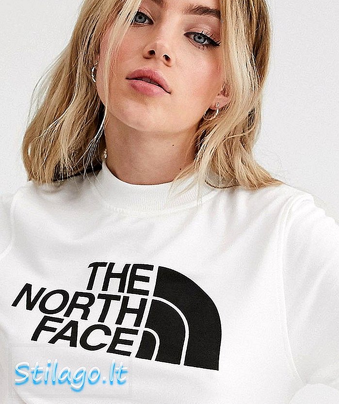 Белая футболка North Face NSE с рисунком