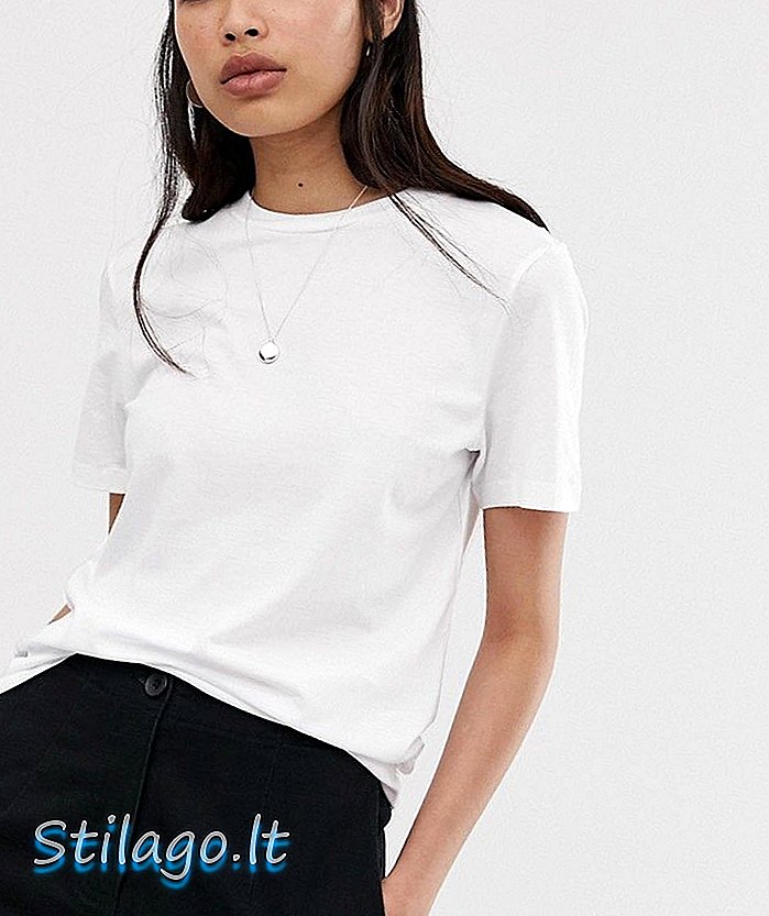 Επιλεγμένο Femme το τέλειο μπλουζάκι μου-Λευκό