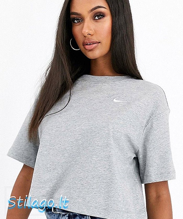 Tričko Nike Grey Mini Swoosh