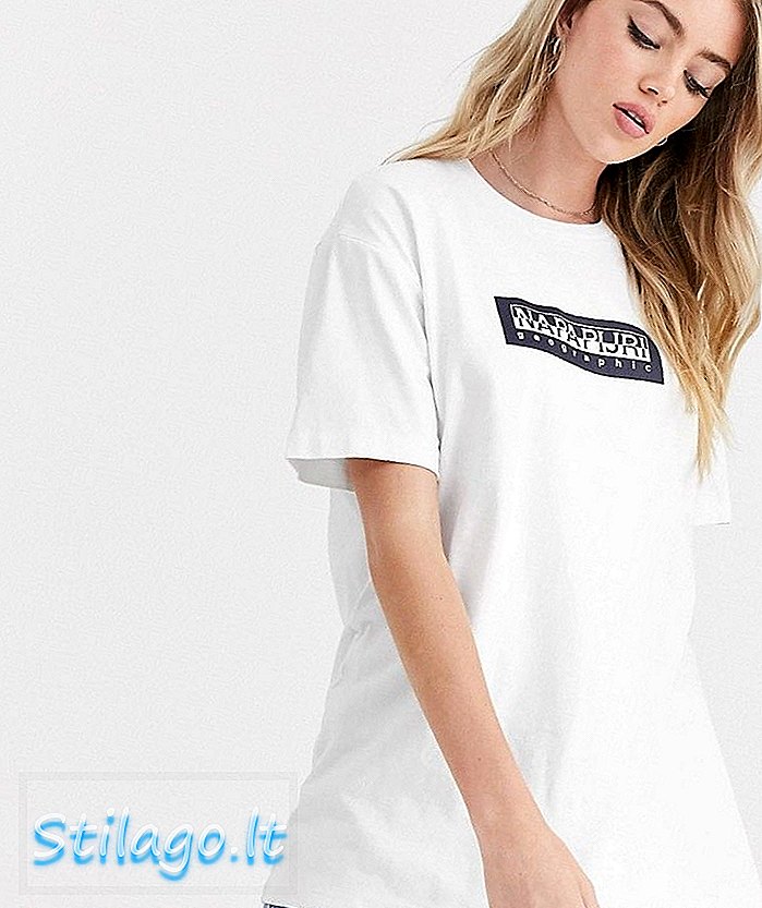 सफेद में नेपापिज्री सॉक्स टी-शर्ट