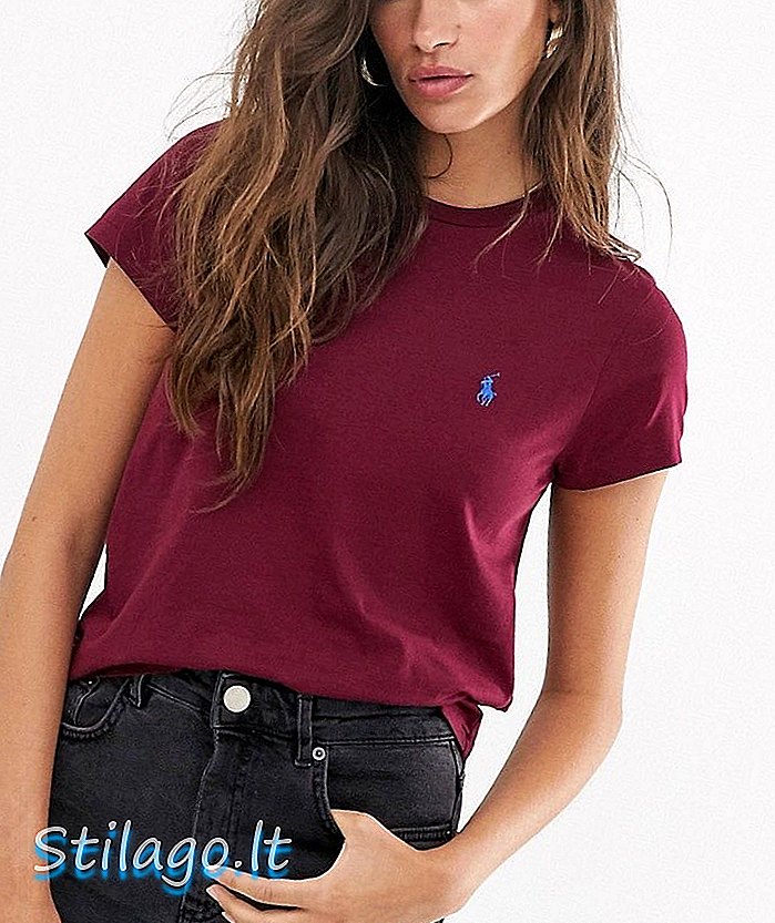 Polo Ralph Lauren klassiek t-shirt-rood