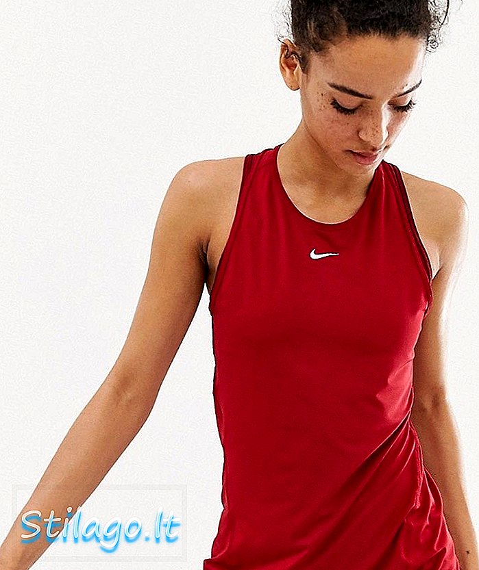 Nike Pro apmācības tvertne sarkanā krāsā