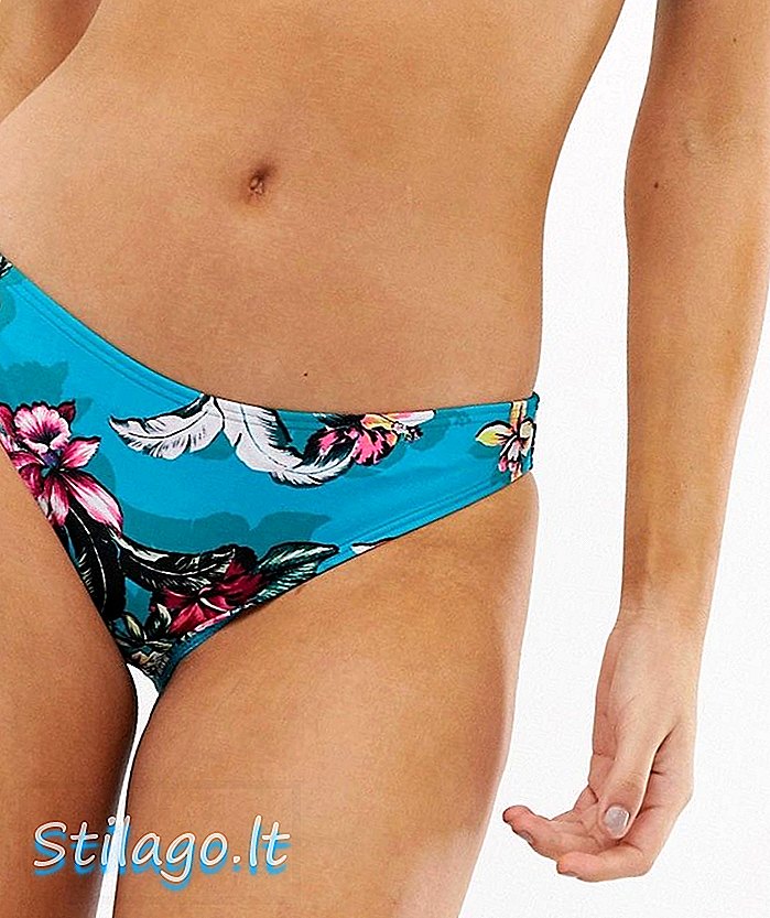 New Look braguita de bikini floral-Multi