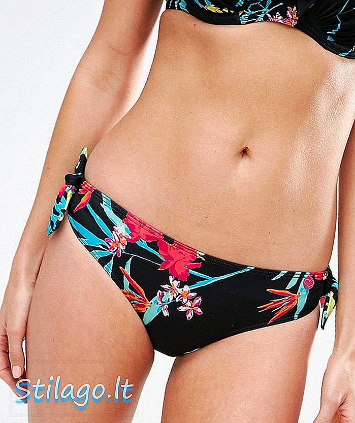 Lepel Tropics Low Rise Bikini Bottom-Multi