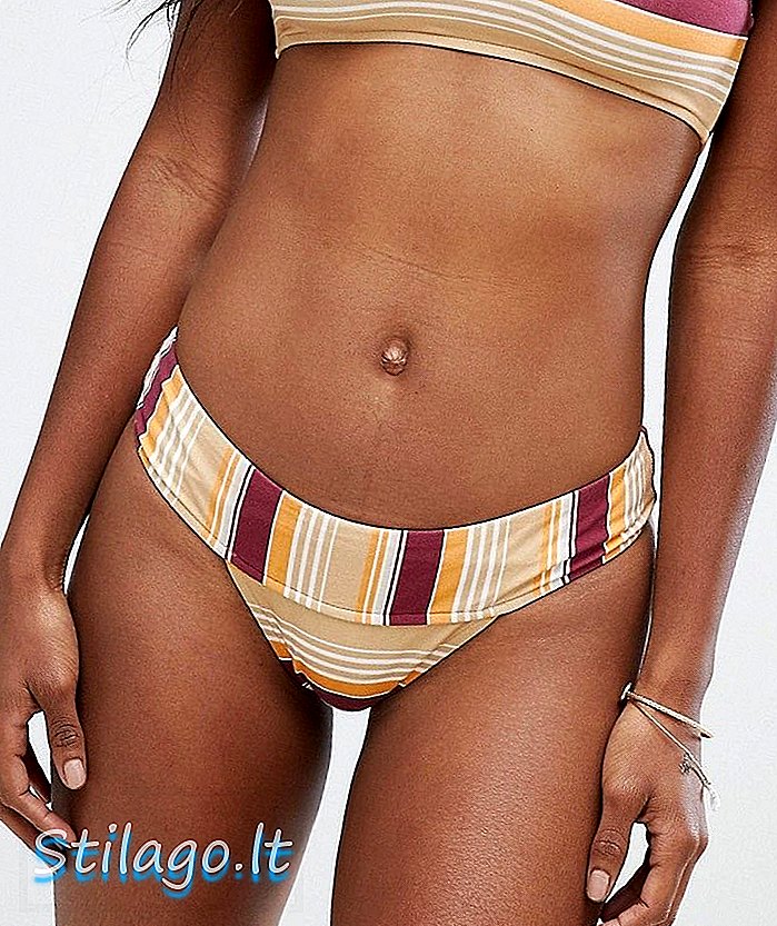 Zulu & Zephyr Streifen Bikini Brief-Multi