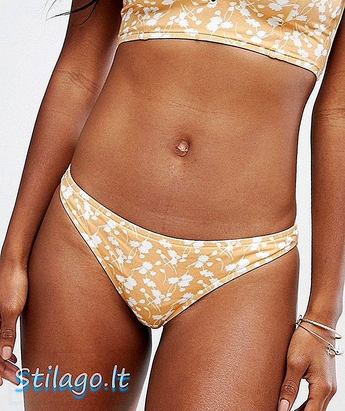 Zulu & Zephyr Arch Bikini Bottom-Yellow