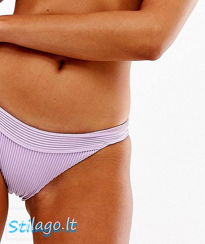 Hollister briaunoti bikinio dugnai - violetinė
