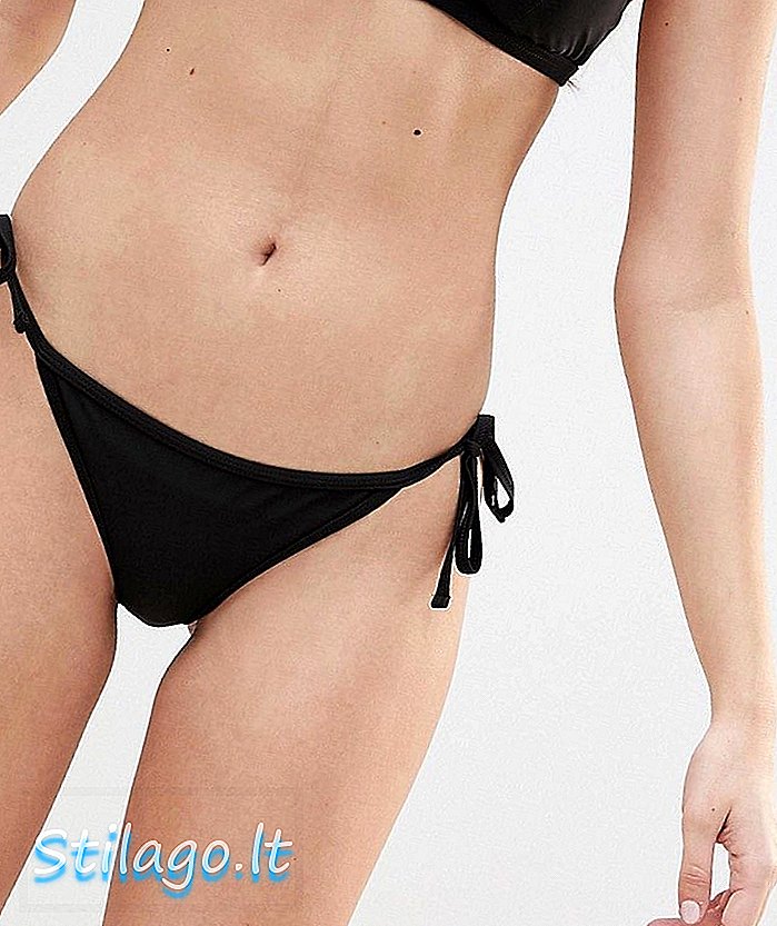 Y.A.S Tie Bikini Underdeler-Svart