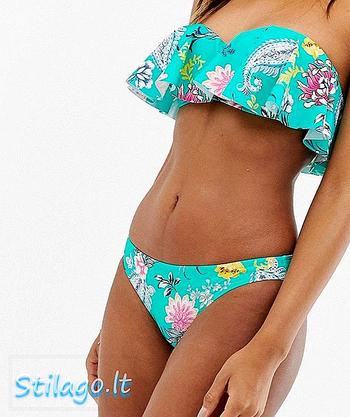 Seafolly Water Garden hipster bikini bund i multi