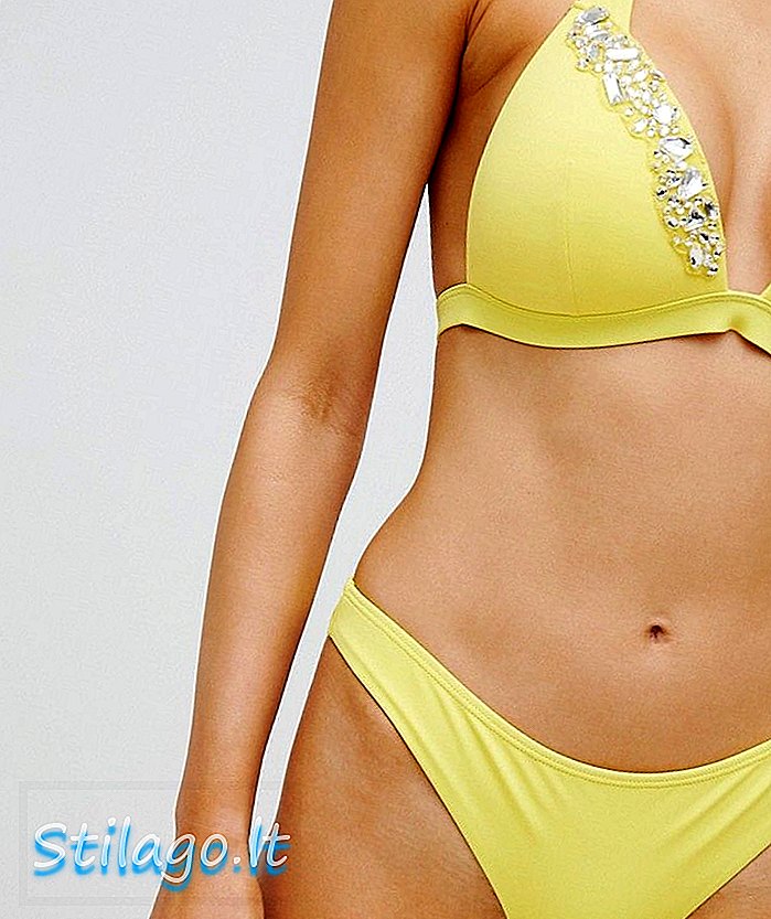 Ann Summers Nissi Bikini Brief-Yellow