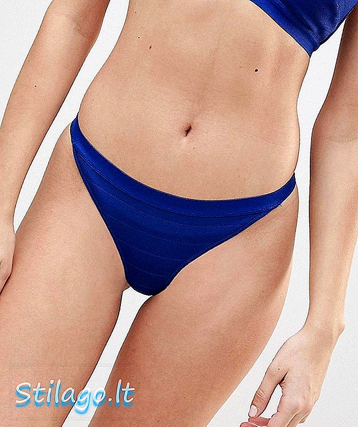 Y.A.S Bandage Bikini Bottoms-Navy