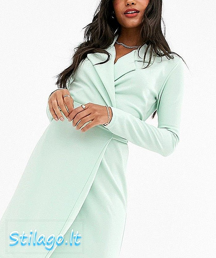 허리-그린이있는 Unique21 블레이저 드레스