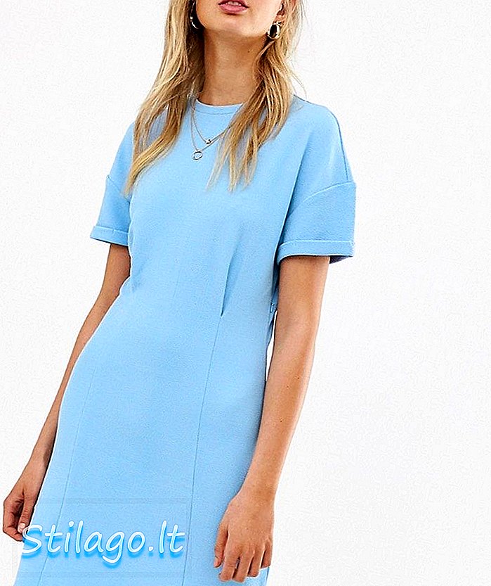 Y.A.S marškinėlių suknelė - mėlyna
