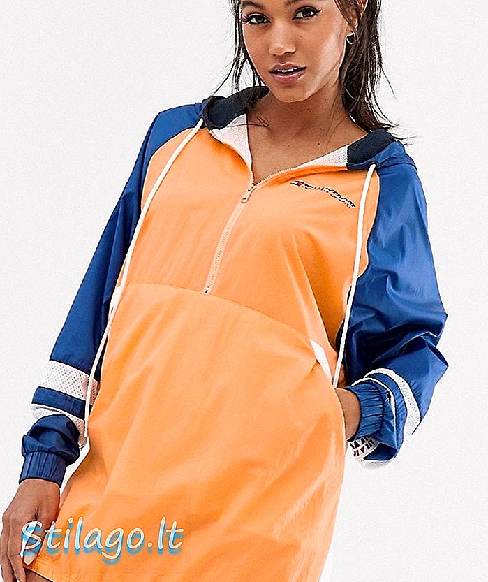 Obleka za vetrovke Tommy Hilfiger Sport v večbarvni barvi