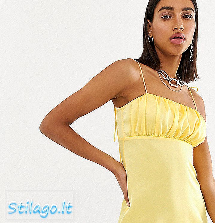 Mini abito mimetico vintage ispirato al giallo