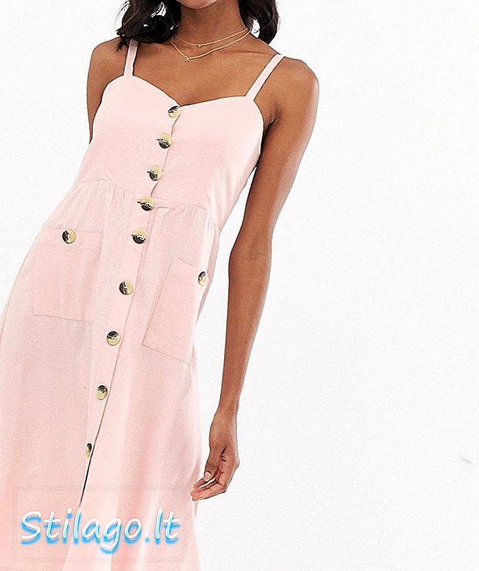 Плаття-віла деталь плаття-міді-рожеве