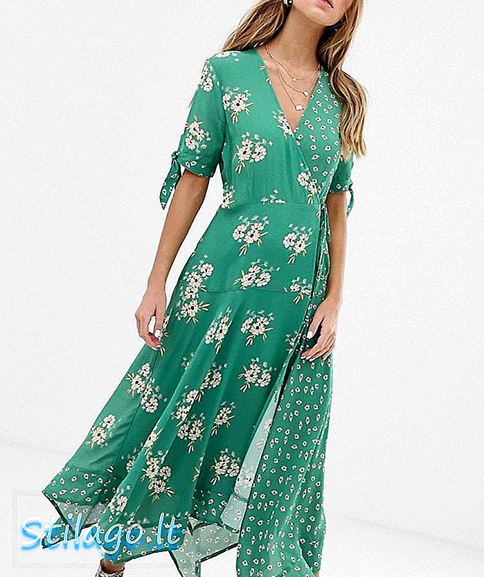 „Rahi Weekend“ vyniojama suknelė - žalia