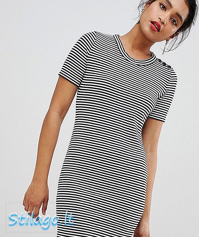 J.Crew Mercantile stripe t-shirt kjole-Multi