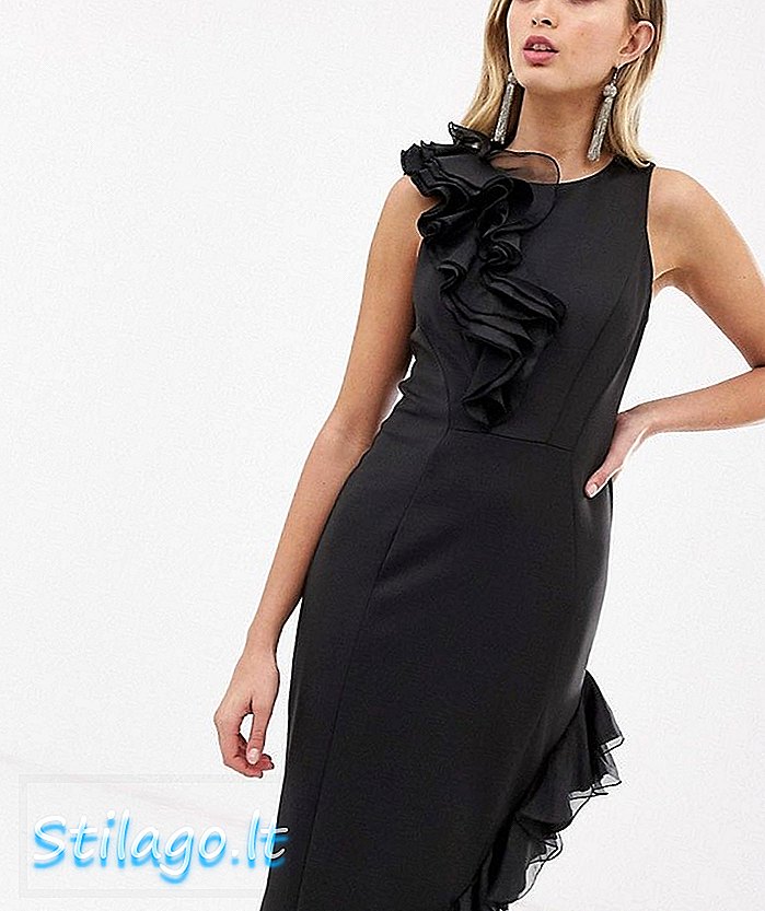 Φόρεμα με μολύβι Coast Rosalie-Μαύρο