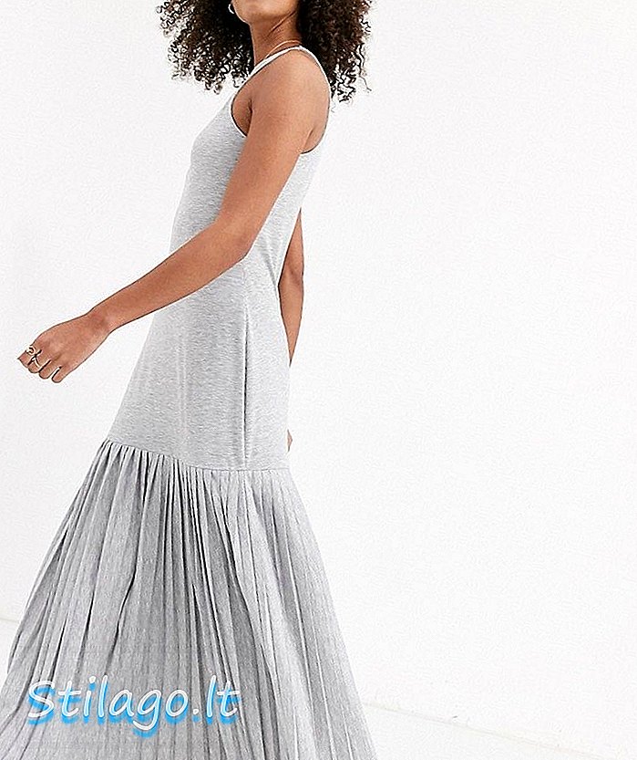 Сукня з напівшляховою плиткою на підкладці ASOS DESIGN