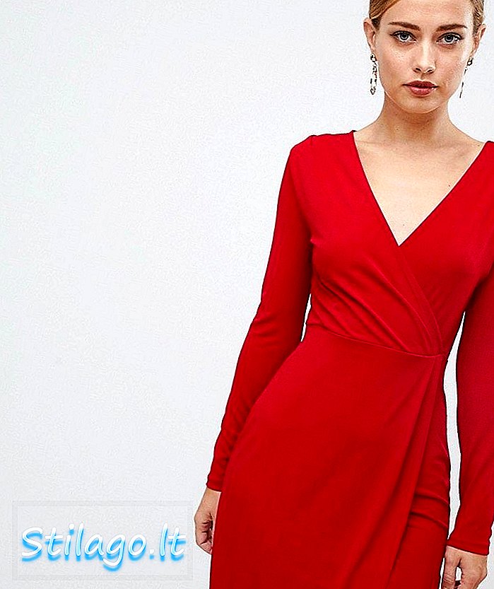 חיבור צרפתי שמלת גלישת סליץ-סגולה