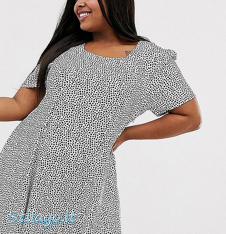 Glamorous Curve smokjole i spotprint-krem