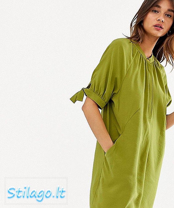 Islık Celestine Elbise-Yeşil