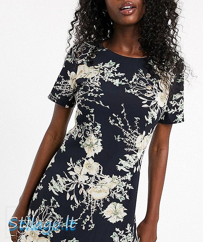 Платье-футляр Urban Bliss annabel с цветочным принтом - темно-синий