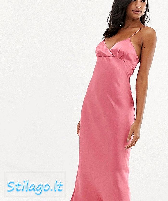 Bec & Bridge vizija ljubavi midi haljina-ružičasta