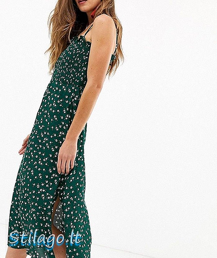 Faithfull Solange midi-kjole-Grønn