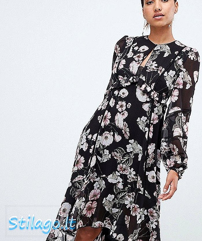 Forever New midi-jurk met bloemenprint - Multi