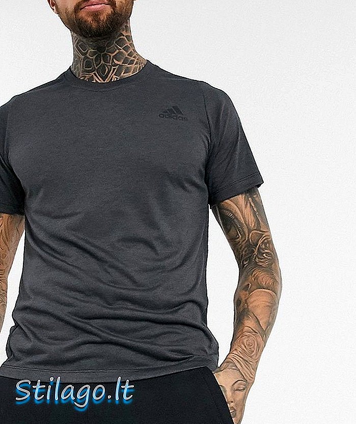 Tréningové tričko adidas v šedej farbe