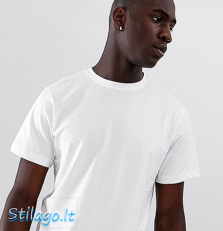 Μπλουζάκι Jacamo πληρώματος σε άσπρο χρώμα