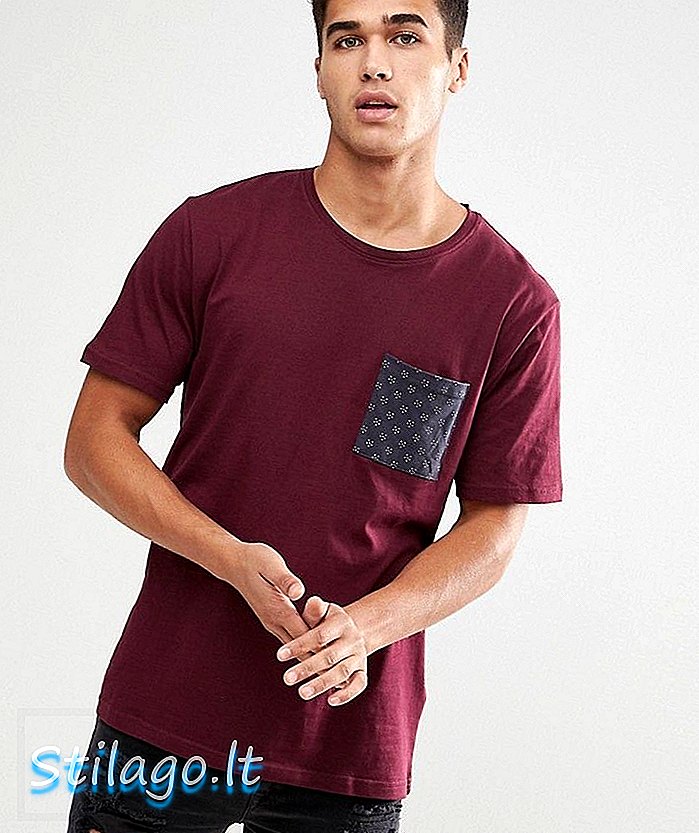 Troy Pocket T-Shirt-Rouge