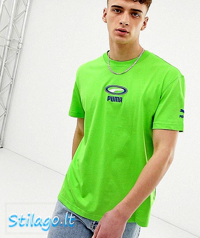Majica Puma Cell Pack u neon zelenoj boji
