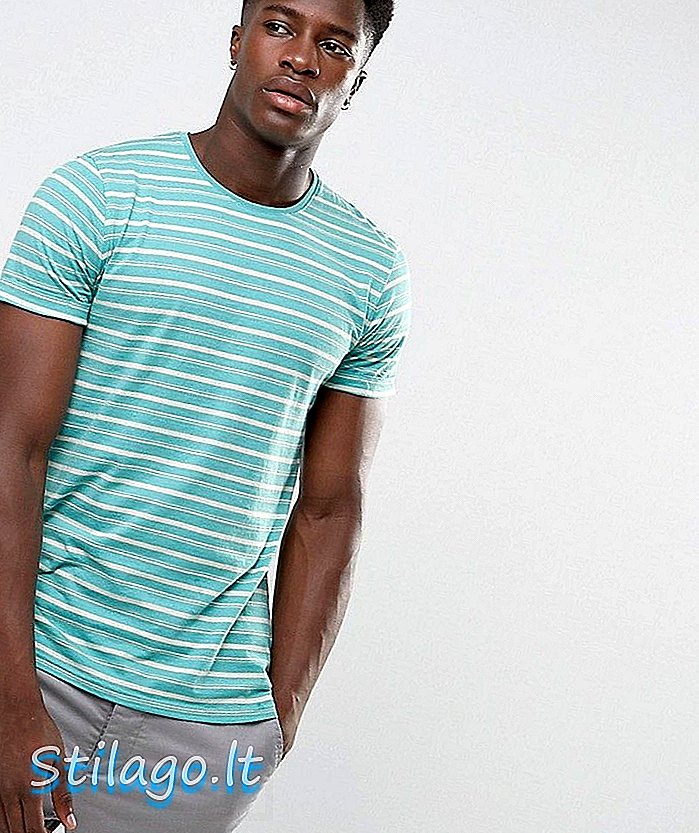 Мінімальна футболка Oxley Striped-Blue