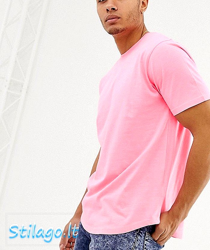 Camiseta Soul Star em rosa neon