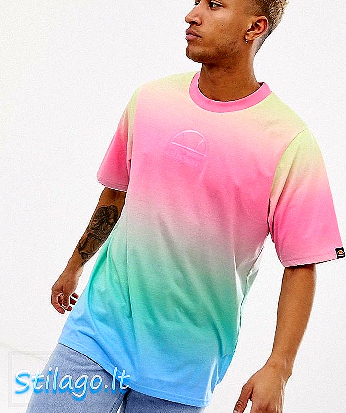 ellesse Doraddio t-krekls varavīksnē-Multi