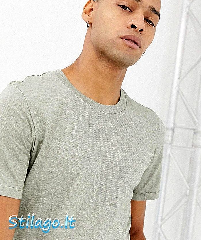 Ausgewählte Homme Melange T-Shirt-Grün