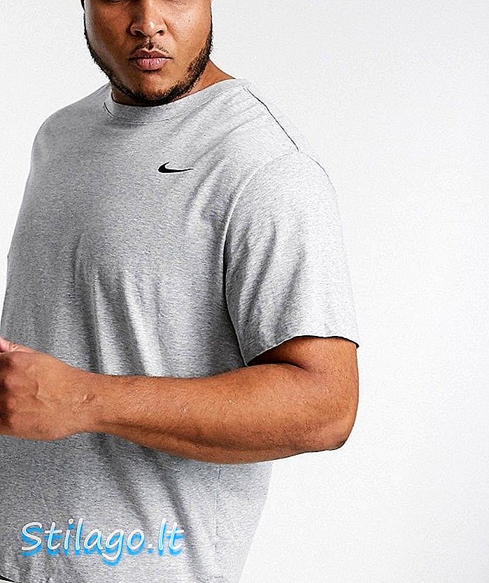 Футболка Nike Training Plus у сірому кольорі