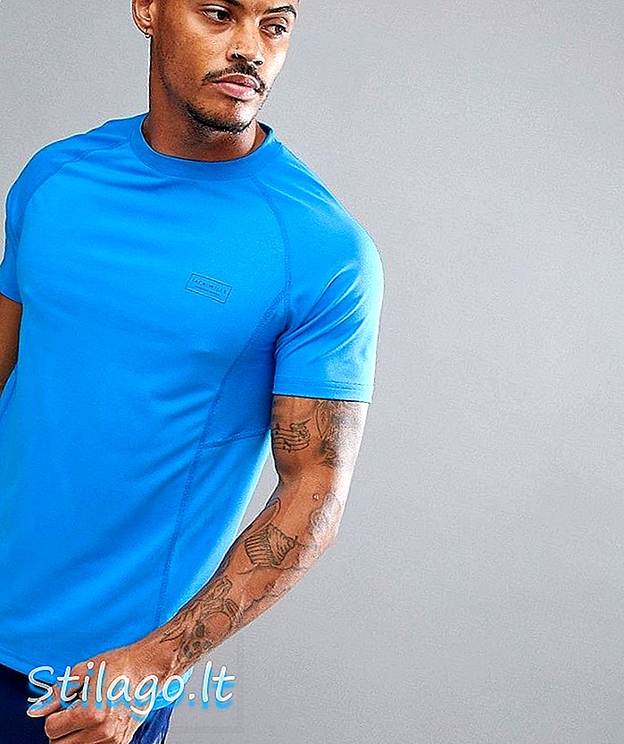 Jack Wills Sportovní zboží Brentwoodské tréninkové tričko v modré barvě