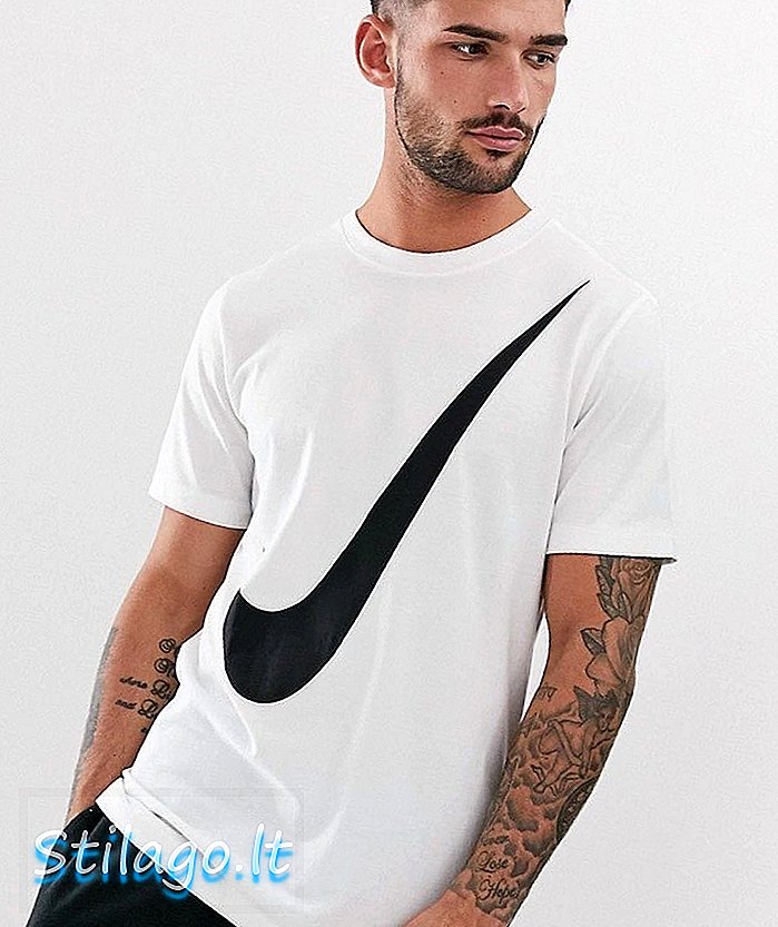Μπλουζάκι Nike Big Swoosh-Λευκό