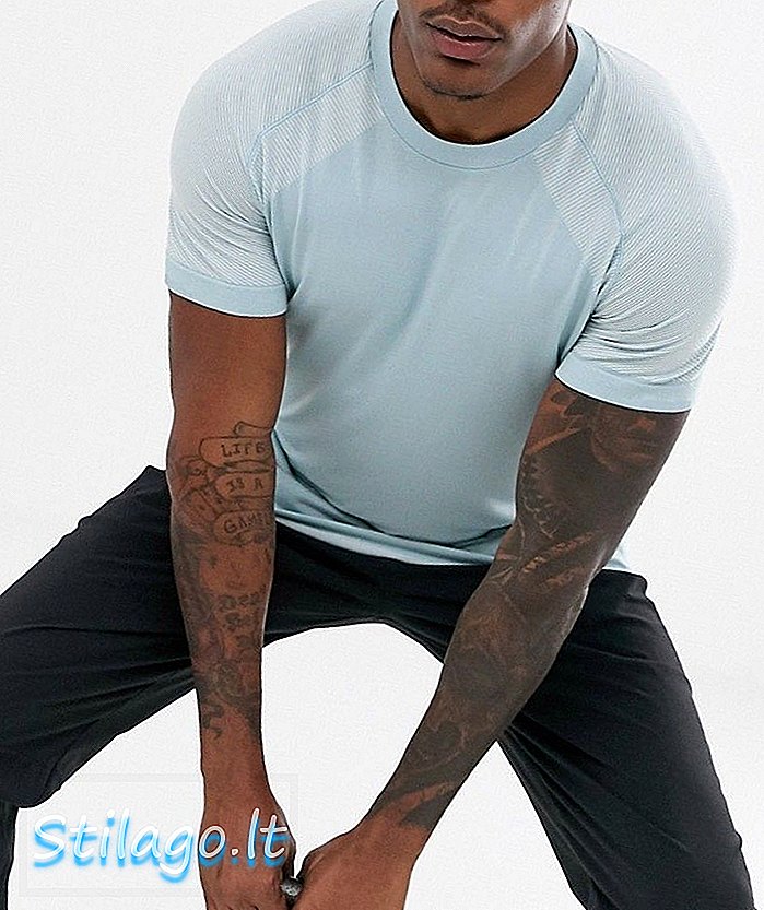 „adidas“ ultra primeknit marškinėliai pilkos spalvos