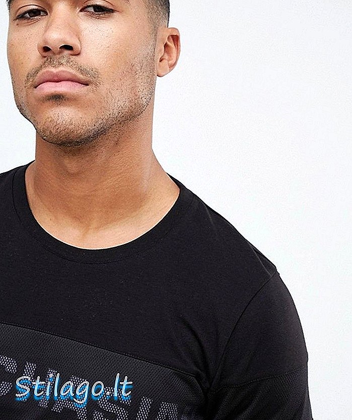चैसीन की रिदा लोगो लंबी आस्तीन वाली टी-शर्ट काले