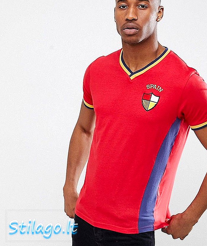 „Brave Soul Spain“ marškinėliai - raudoni