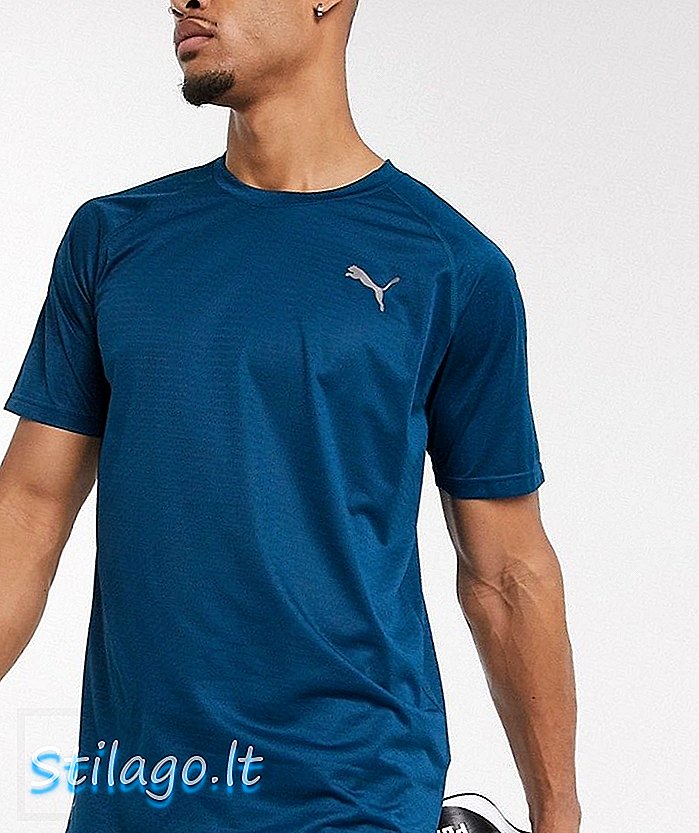 Puma tech T-shirt i marinblå