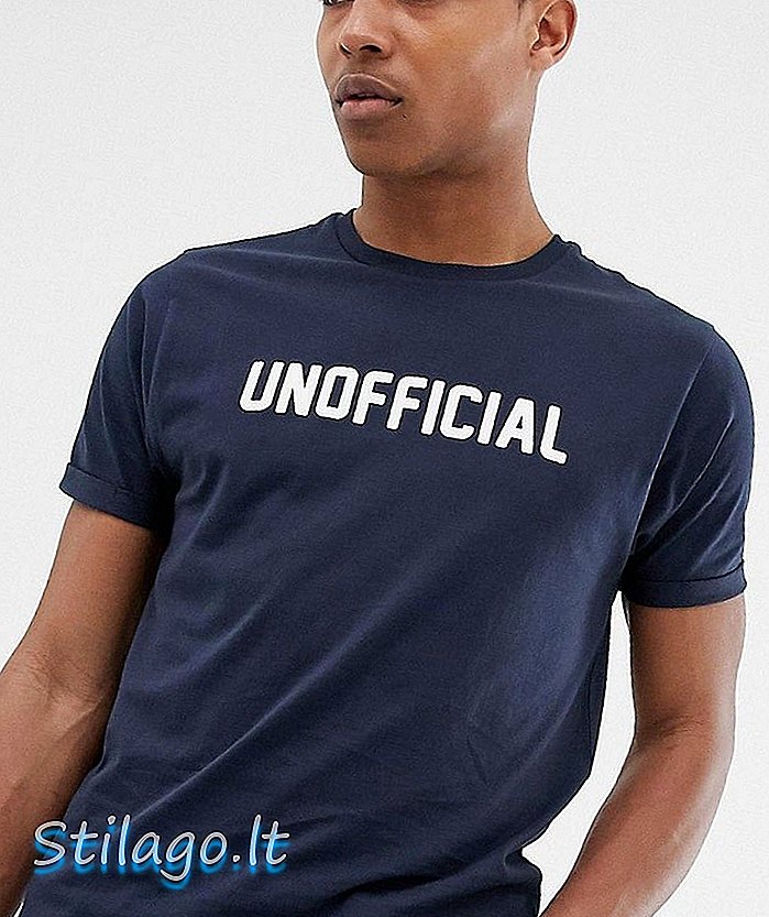 Brave Soul onofficieel t-shirt-Navy