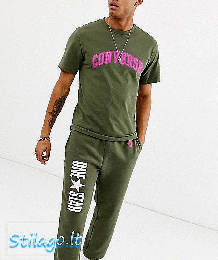 Camiseta Converse Collegiate In Green